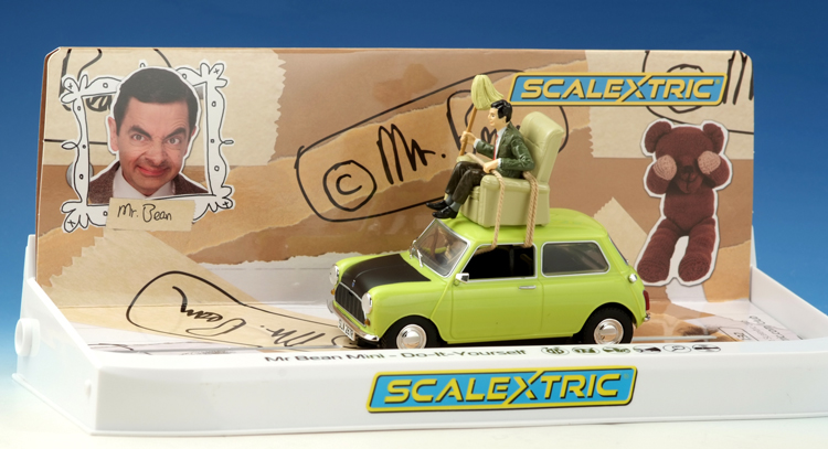 SCALEXTRIC Mr Bean Mini green
